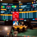 Android smartphone displaying the Adibet APK interface with sports betting options