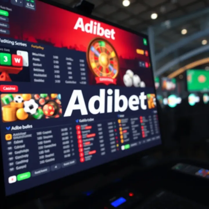 Graphical representation of bonus offers, payment options, and customer service quality for Adibet and Betking