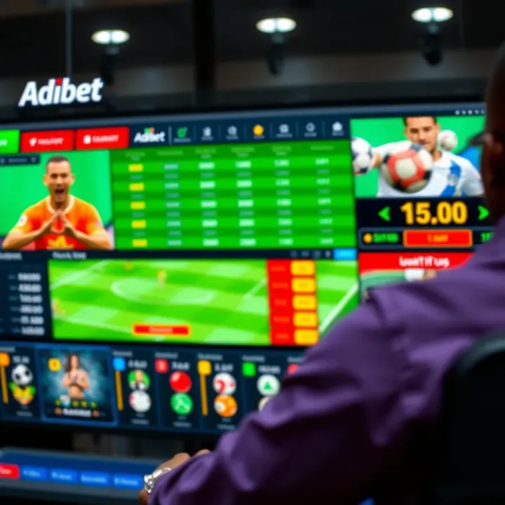 Illustration showing an interactive digital betting interface with highlighted booking code input section