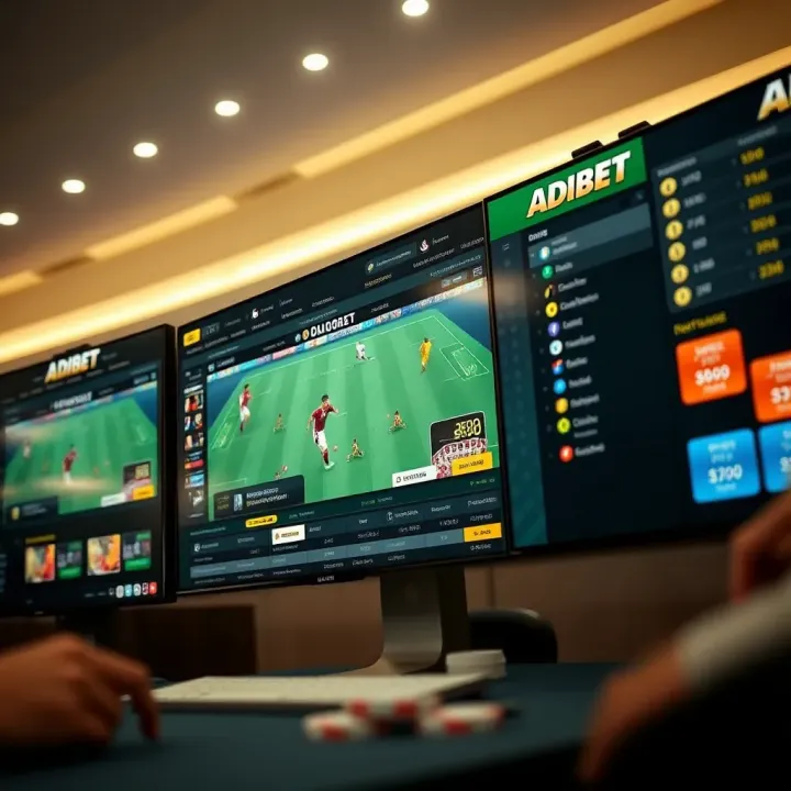 User interface of Adibet Fortune Tiger game showcasing its vibrant graphics and interactive features