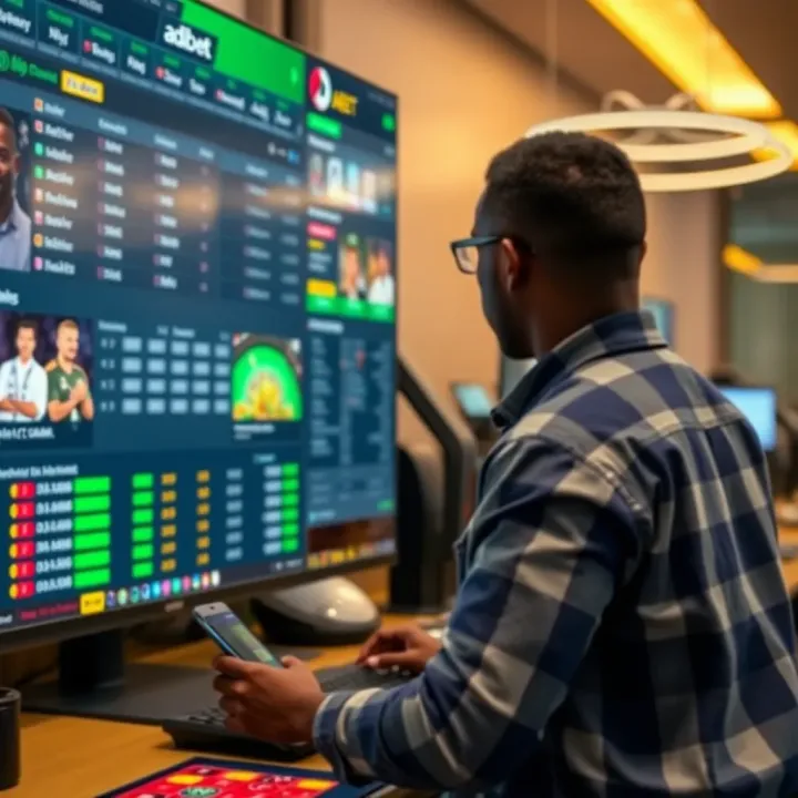 Secure online betting platform with football match details and user-friendly navigation