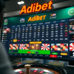 Screen showing successful login confirmation on Adibet website