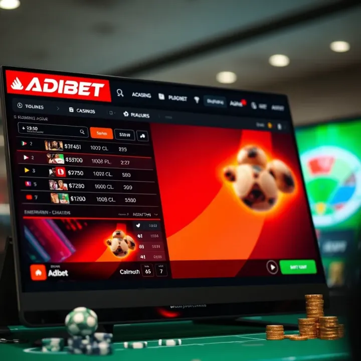 Illustration of a football field with betting odds displayed on a digital screen highlighting pre-match betting options