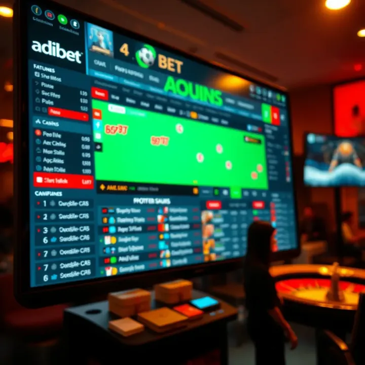 Betting interface displaying table tennis odds and options on Adibet platform for Nigerian users