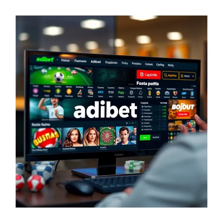 Conceptual illustration of secure online casino gaming with blockchain technology