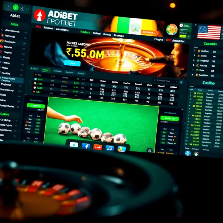 Diagram illustrating secure access and safe practices in online sports betting for Nigerian users